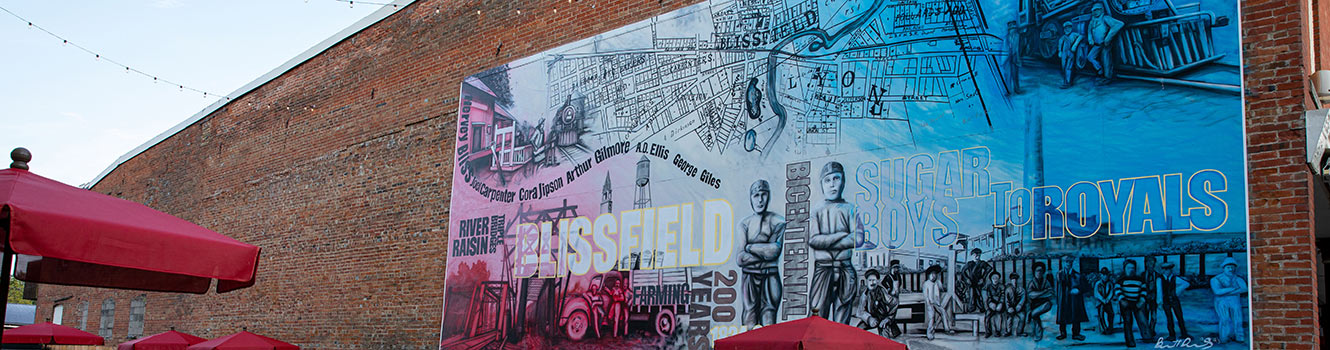 Blissfield mural